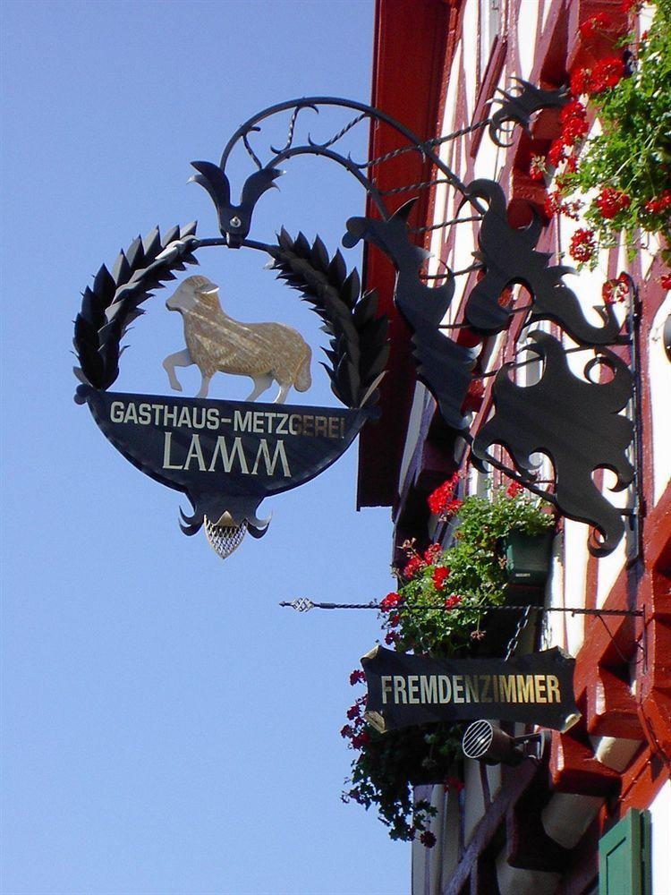 Hotel & Restaurant Lamm Мосбах Екстериор снимка